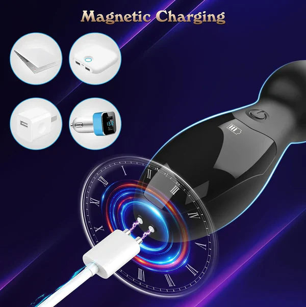 Anal Beads Vibrator Prostate Massager with 9 Powerful Vibrating Modes