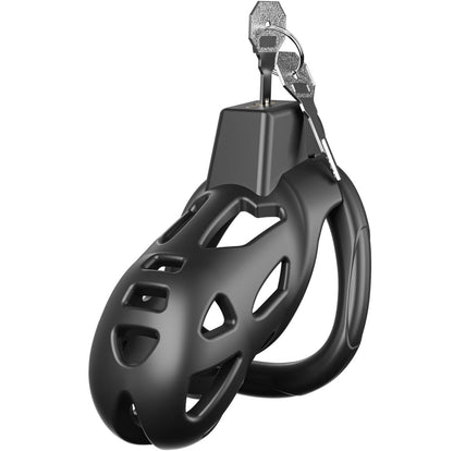 Invisible Lock Chastity Cage Device Lightweight Bondage Gear with 3 Ring Sizes