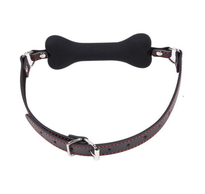 Dog Bone Mouth Gag Bite Ball Bondage Restraint SM Slave Toy