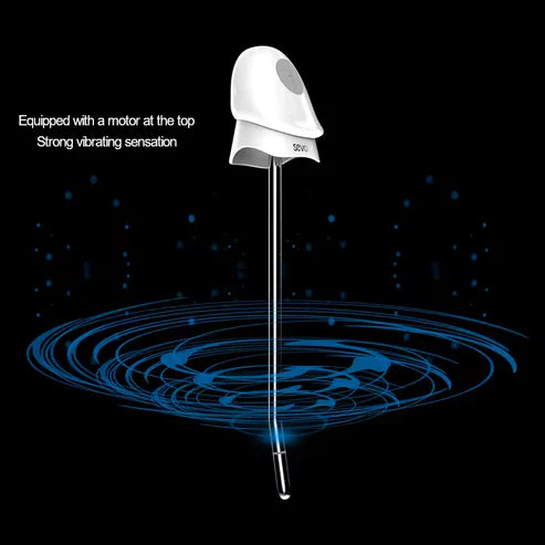 E-stim Penis Plug Vibrator Dilator with Urethral Catheter & 10 Vibration Modes