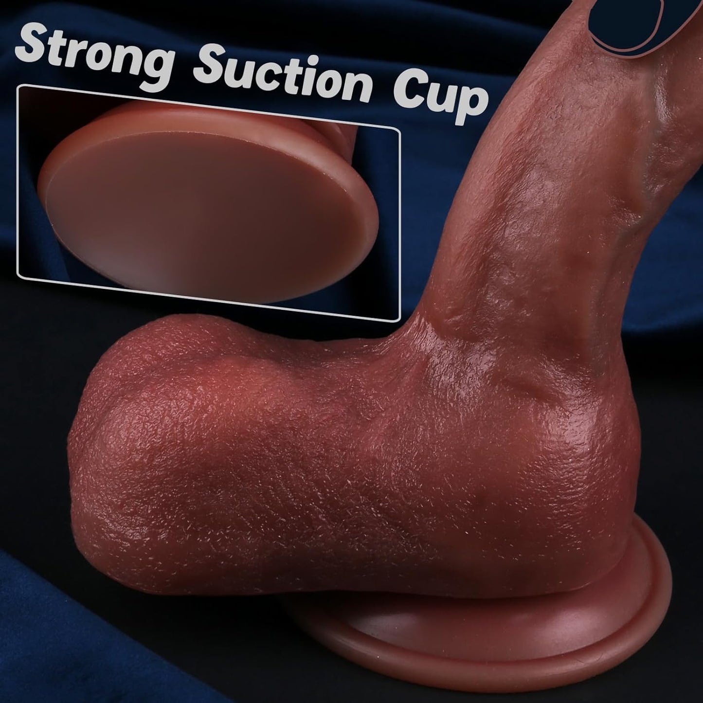 10.83 Inch Realistic Big Thick Dildo with Strong Suction Cup