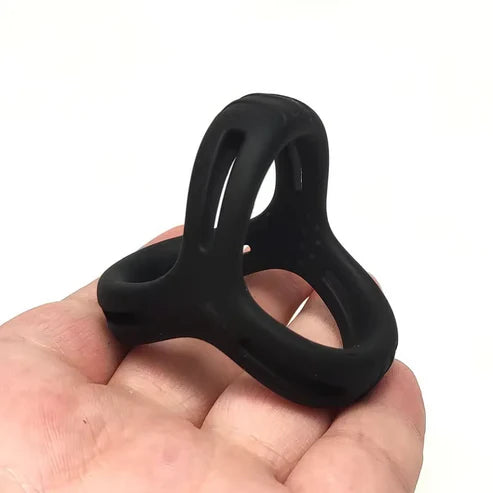 Skin-friendly Silicone Penis Ring Set