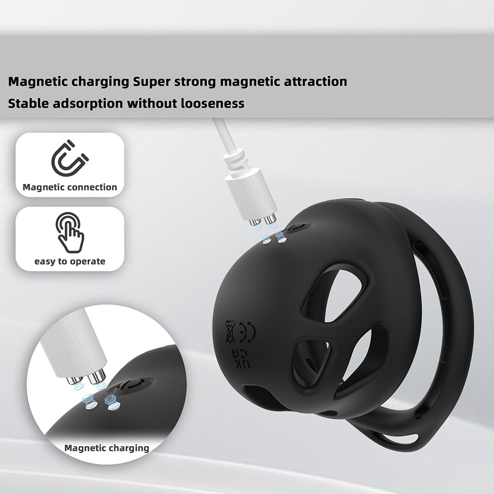 Chastity Cage Urethral Tube Penis Trainer VIbrator with Multiple Vibration Modes