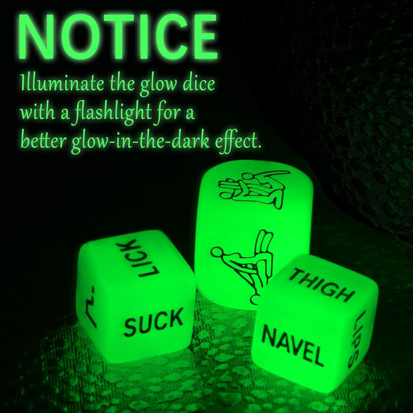 2 Sex Dice Combinations Erotic Games Romantic Couple Toys