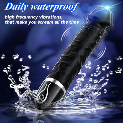 Thrusting Dildo Vibrator Anal Toys with 7 Powerful Vibrations