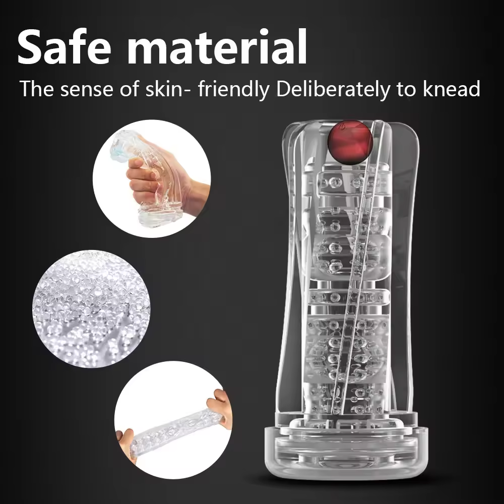 Penis Enlargement Vacuum Sucking Penis Pump Exerciser Male Masturbator