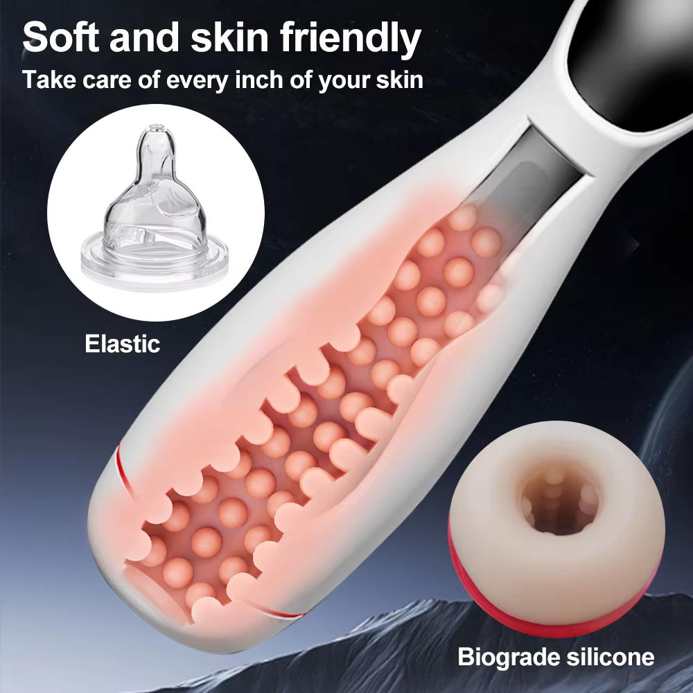 Automatic Masturbator Blowjob Penis Trainer Stroker with 10 Vibration Modes