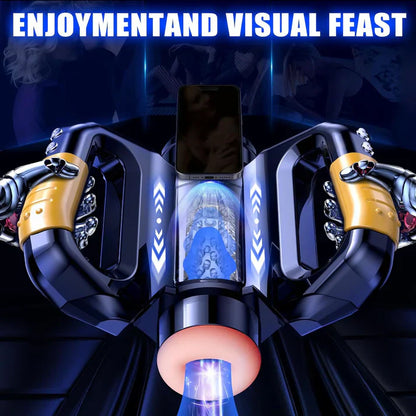 Automatic Male Masturbators Stroker Sex Machine with 10 Thrusting & Rotating Modes