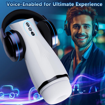 Automatic Masturbator Stroker Penis Stimulation with 10 Sucking & Vibrating Modes