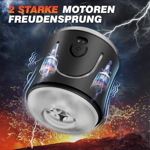 Electric Penis Trainer Vibrator Stroker Training Device Masturbator with 9 Vibration Modes