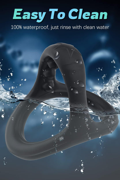 7 Pcs Silicone Cock Penis Rings Set Adult Sex Toys