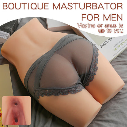 Lance - 20.28LB The Life Size Torso Sex Doll With Yellow Skin Will Satisfy Your Desires