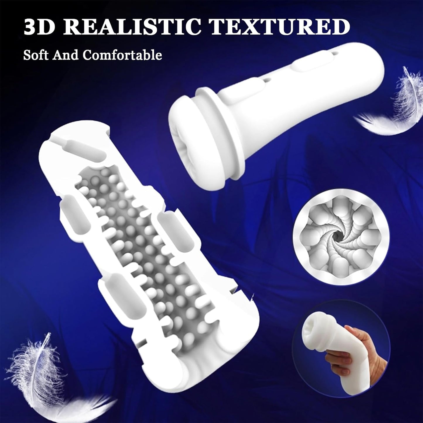 APP Control Automatic Masturbator Glans Stimulator Stroker with 10 Vibration Modes