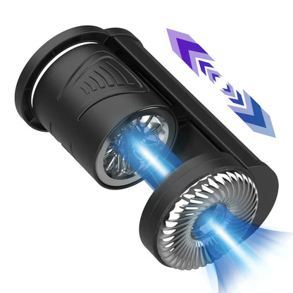 Blowjob Pocket Pussy Stimulator Masturbator with Manual Thrusting & Squeezing