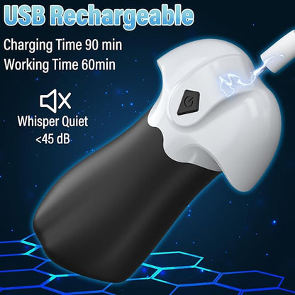 360° Raised Penis Trainer Stimulator Masturbator with 10 Vibrating Modes