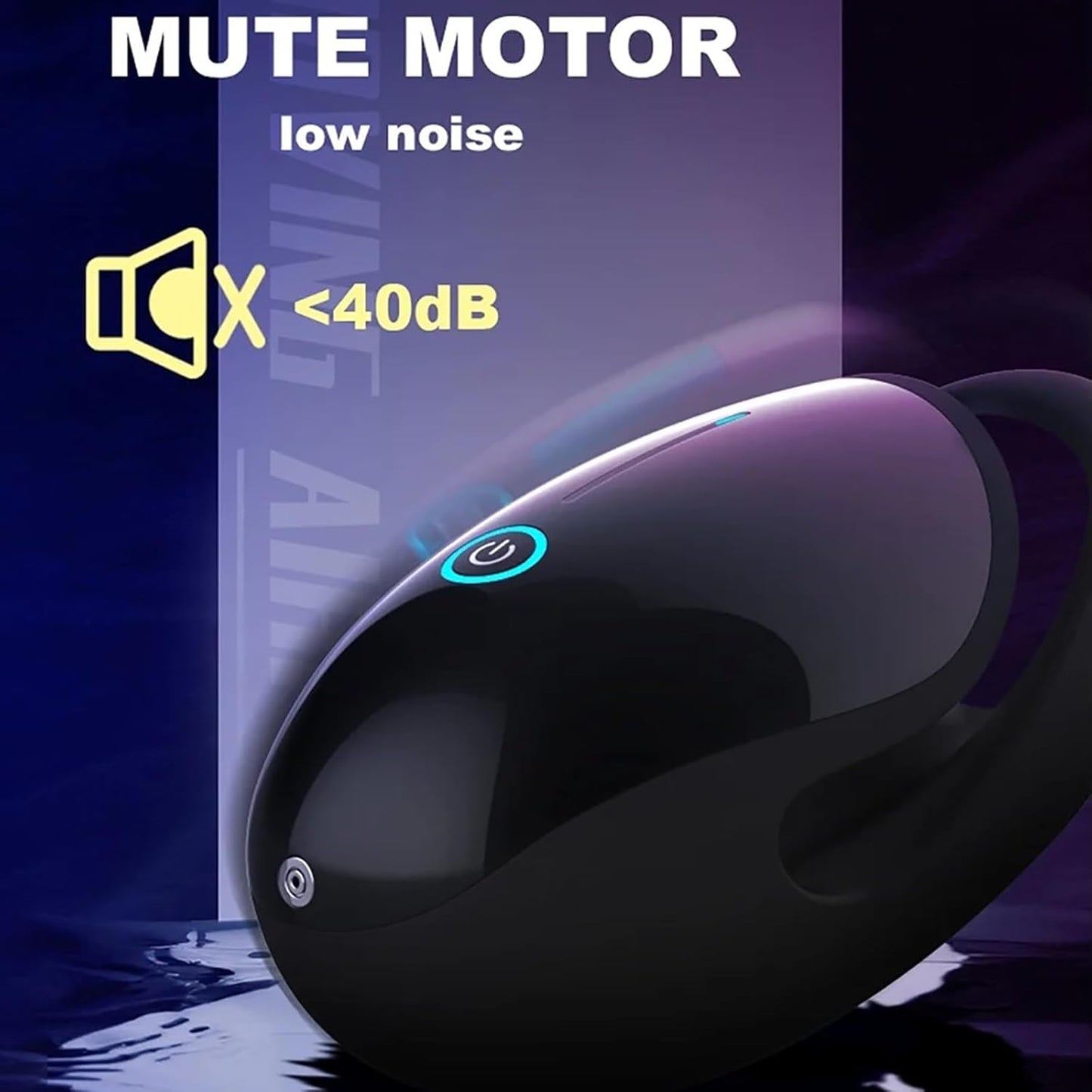 Automatic Penis Trainer Vibrator Glans Massager Masturbator with 10 Vibration Modes