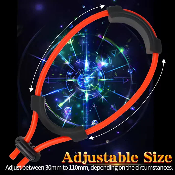 Adjustable Penis Ring Rope Chastity Delay Glans Trainer