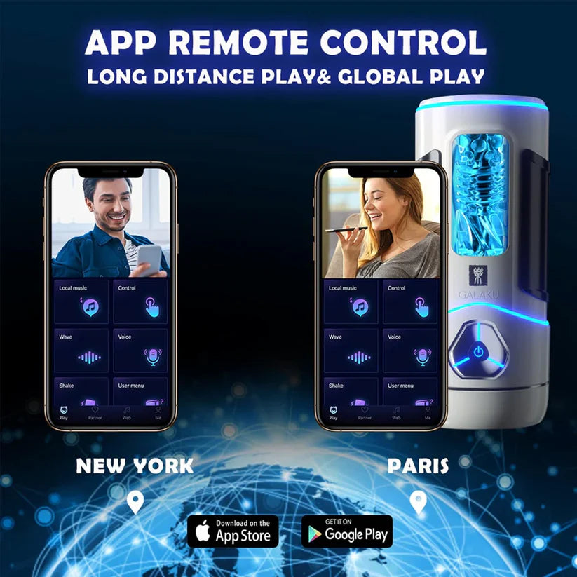 Automatic Masturbator Penis Trainer Vibrator Stroker with 10 Vibration Modes