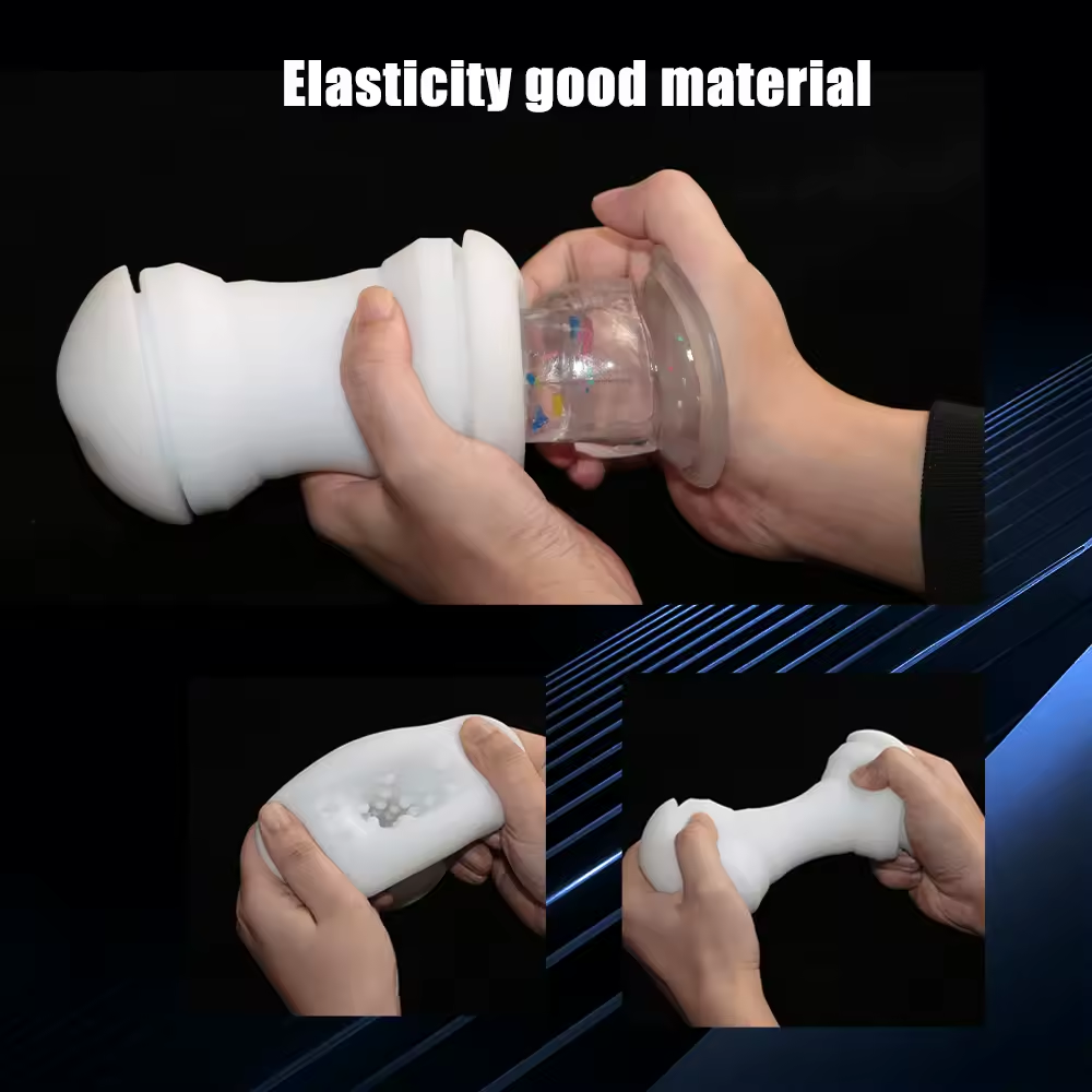 Automatic Masturbator Penis Trainer Oral Sex Machine with 9 Vibration Modes