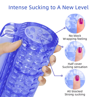 5D Electric Penis Trainer Vibrator Pocket Pussy Masturbator with 10 Vibration Modes