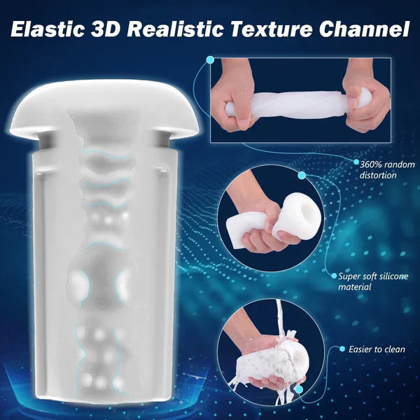 Automatic Sucking Male Masturbator Stroker with 9 Vibration & 5 Suction Modes