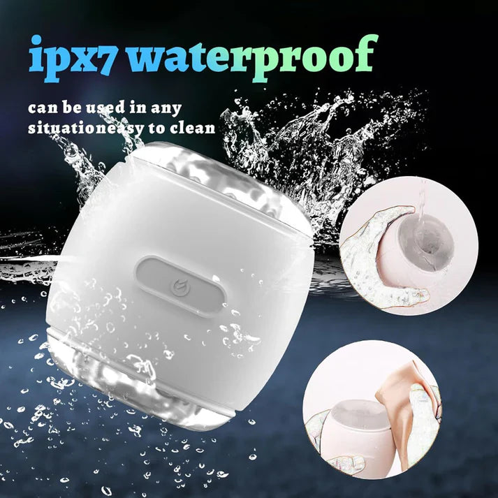 Electric Masturbator Penis Trainer Stimulator Pocket Pussy with 9 Vibration Modes