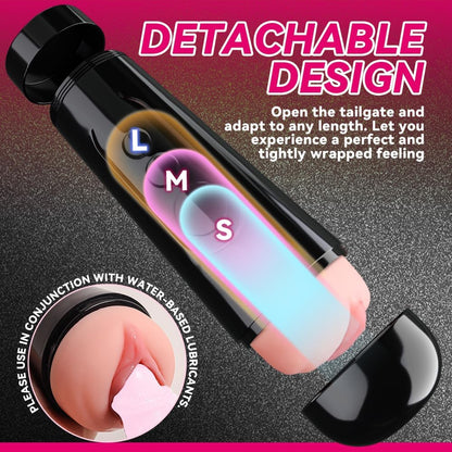 3D Realistic Pocket Pussy Stroker Male Masturbator Cup