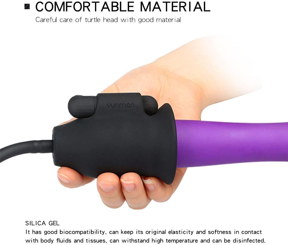 360° Precise Stimulation Vibrators Penis Glans Massager with 10 Vibration Modes