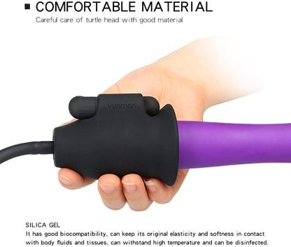 360° Precise Stimulation Vibrators Penis Glans Massager with 10 Vibration Modes