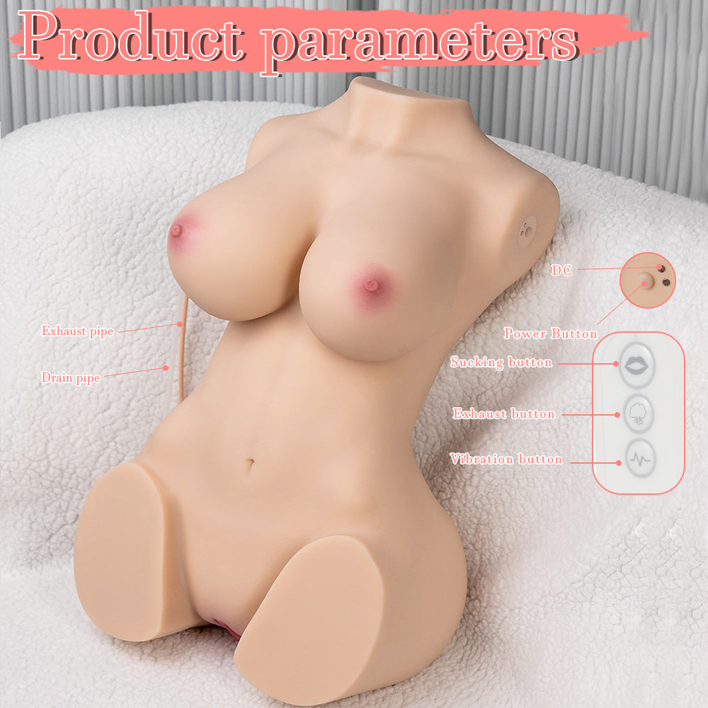 Mike Auto - 20.67LB Sucking Vibrating Sex Doll Torso