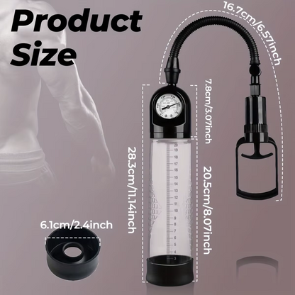 Manual Vacuum Penis Pump Enlarger Booster Extender Device Penis Massage