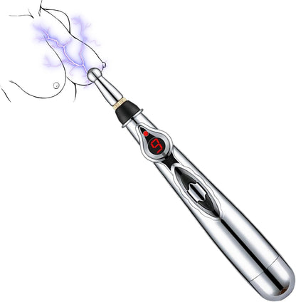 9 Levels Electric Shock Wand Vibrator Clitoris Labia Massager