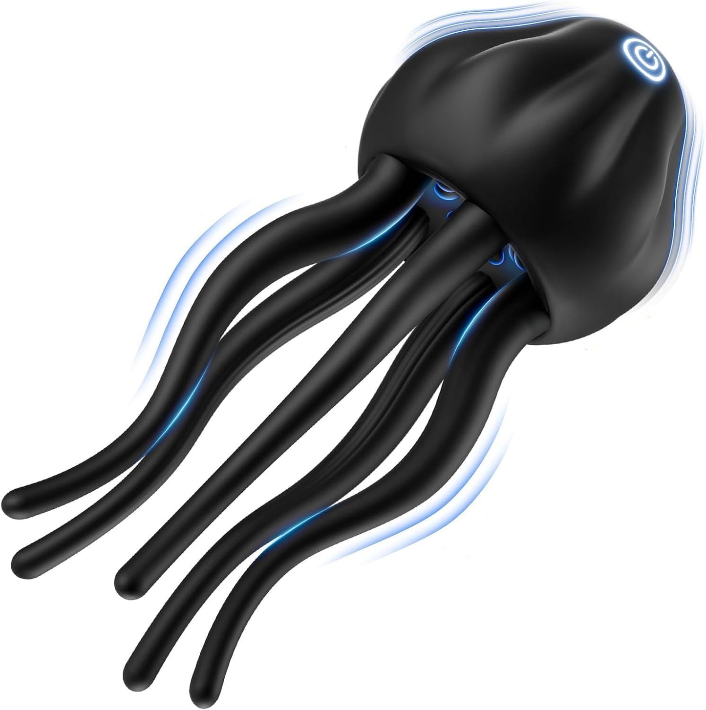 Jellyfish-Shaped Penis Vibrator Masturbator with 10 Vibrating Modes