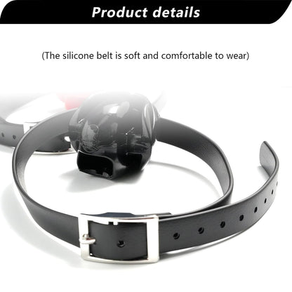 Open Mouth Gag BDSM Restraint Slave Toy with Tongue Retainer