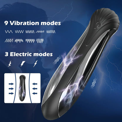 Electric Shock  Plug Vibrator Prostate Massager Dildo Bullet Vibrator
