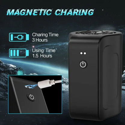 2 IN 1 Automatic Masturbator Penis Trainer with 7 Thrusting & Rotating & 7 Vibration