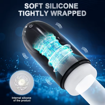 Automatic Masturbator Pocket Pussy Stroker with 3 Vibration Modes