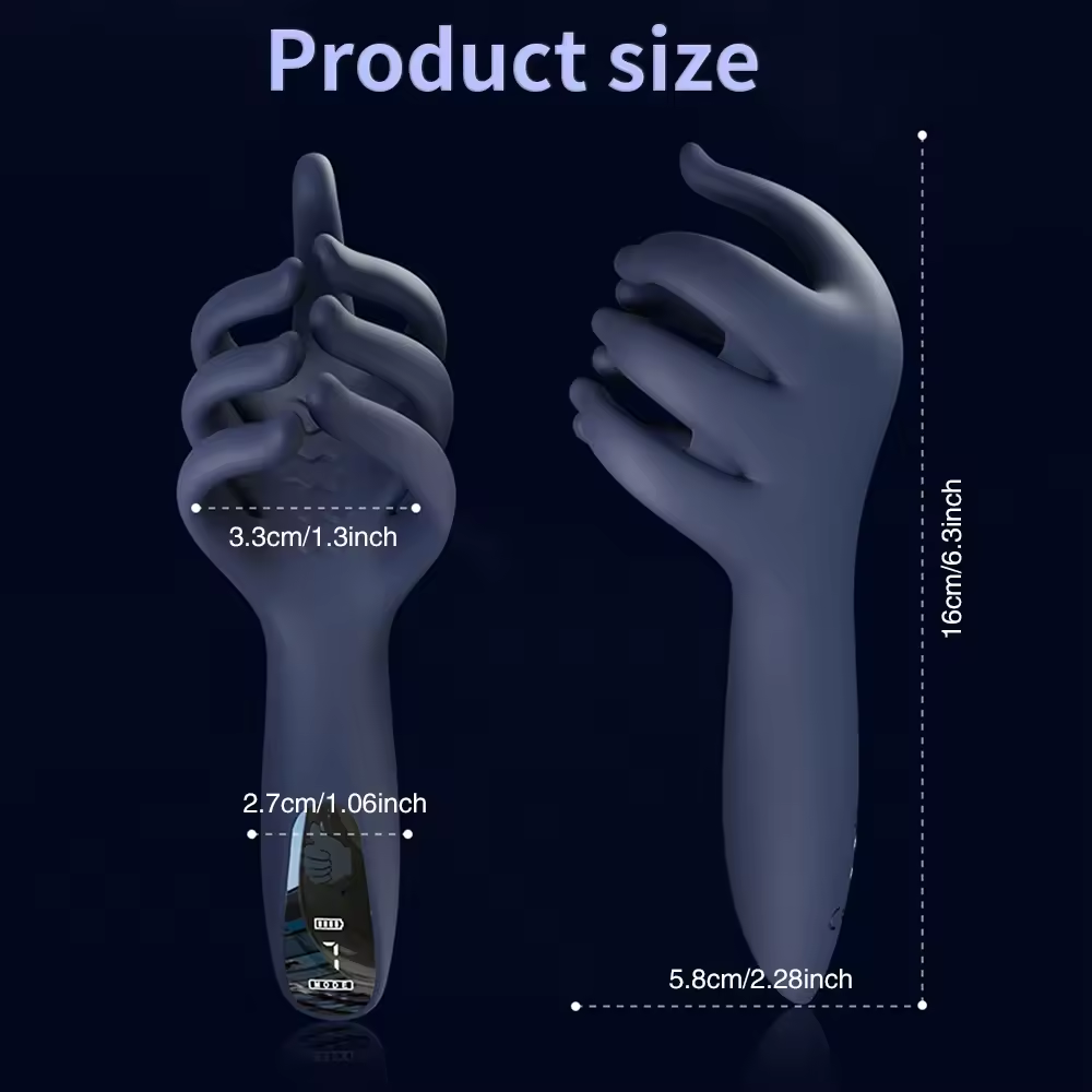 Electric Penis Trainer Glans Vibrator Stimulator Masturbator with 9 Pulse Modes