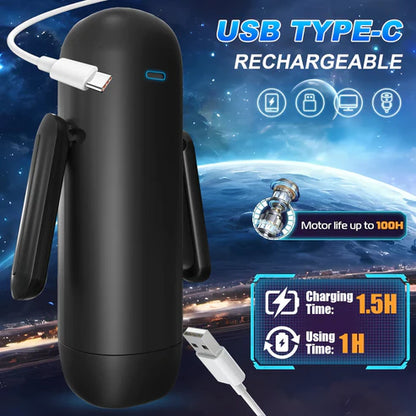 Automatic Masturbator Stroker Blowjob Sex Machine with 7 Sucking & Vibrating