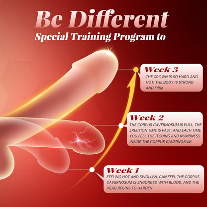 Automatic Masturbator Penis Trainer Stroker with 10 Vibrations & 3 Rotations & 5 Oral Modes