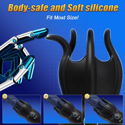 Electric Penis Trainer Vibrator Glans Stimulator with Urethral Sound & 10 Vibration Modes