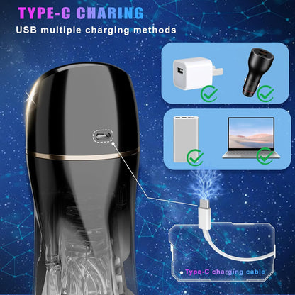 Automatic Masturbator Penis Pump Blowjob with 10 Thrusting & Rotating Modes