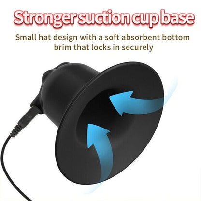 E-stim Nipple Sucker Clitoris Vibrator BDSM with 19 Electrical Stimulation Modes