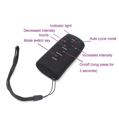 E-stim Cock Ring Penis Extender Glans Trainer Masturbator