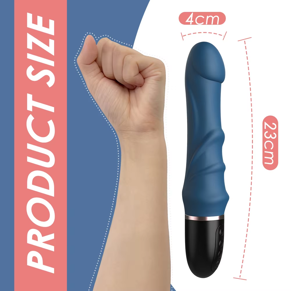 Huge Big Dildo Vibrator Vaginal Massager with 10 Powerful Vibration Modes