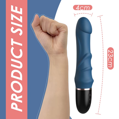 Huge Big Dildo Vibrator Vaginal Massager with 10 Powerful Vibration Modes