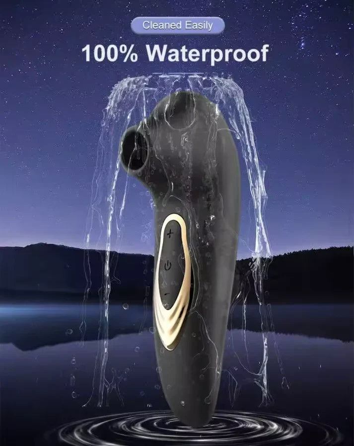 Sucker Clitoris G-spot Vibrator Stimulator Massage with 10 Suction Modes
