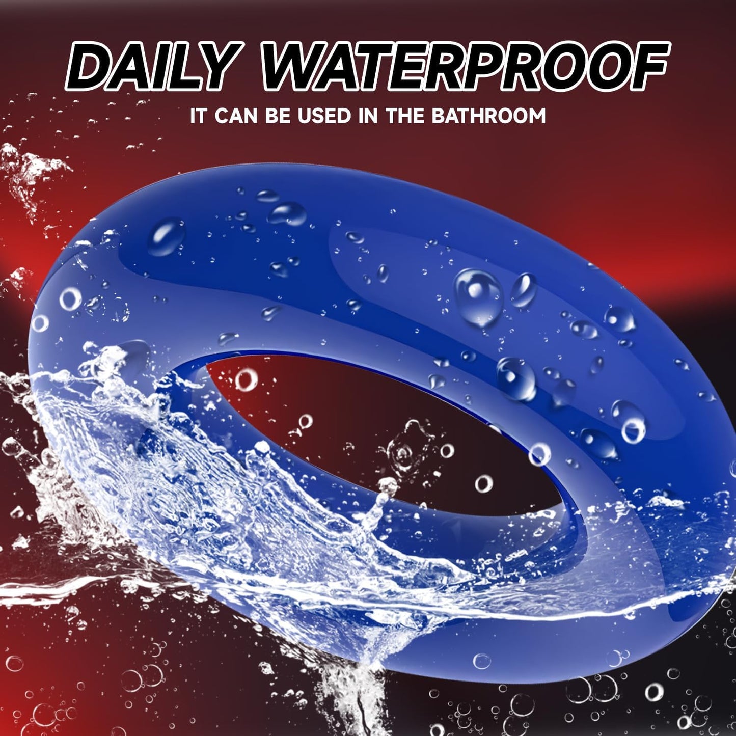 3 Colors Silicone Cock Penis Ring Male Sex Toys