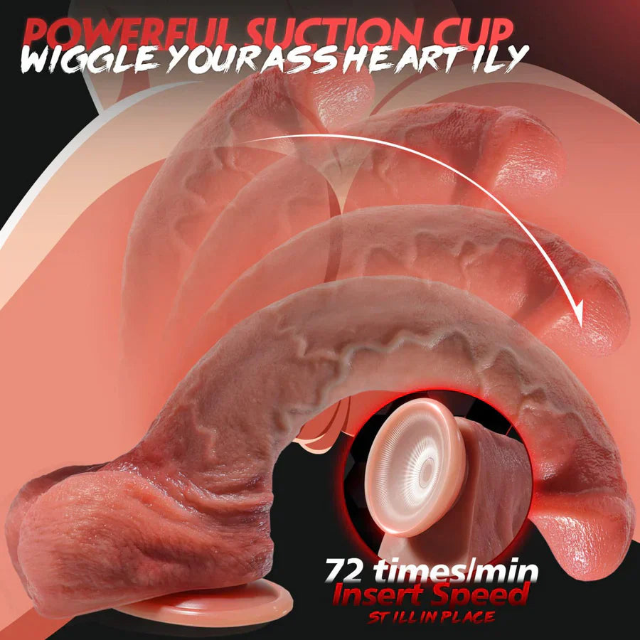 10.3 inch Realistic Fantasy Huge Dildo with Strong Suction Base