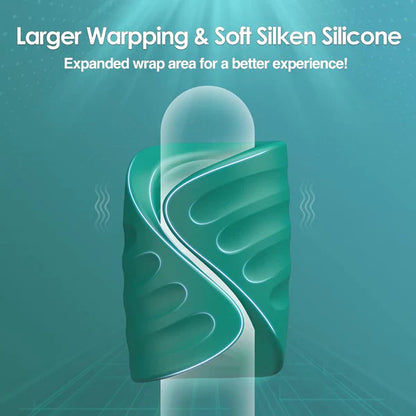 APP Control Penis Trainer Vibrator Glans Stimulator with 9 Vibration Modes